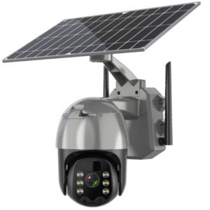 Solar-Powered 1080P Wireless Outdoor Security Camera - Long Life Battery, Smart Surveillance, IP WiFi Solar Network